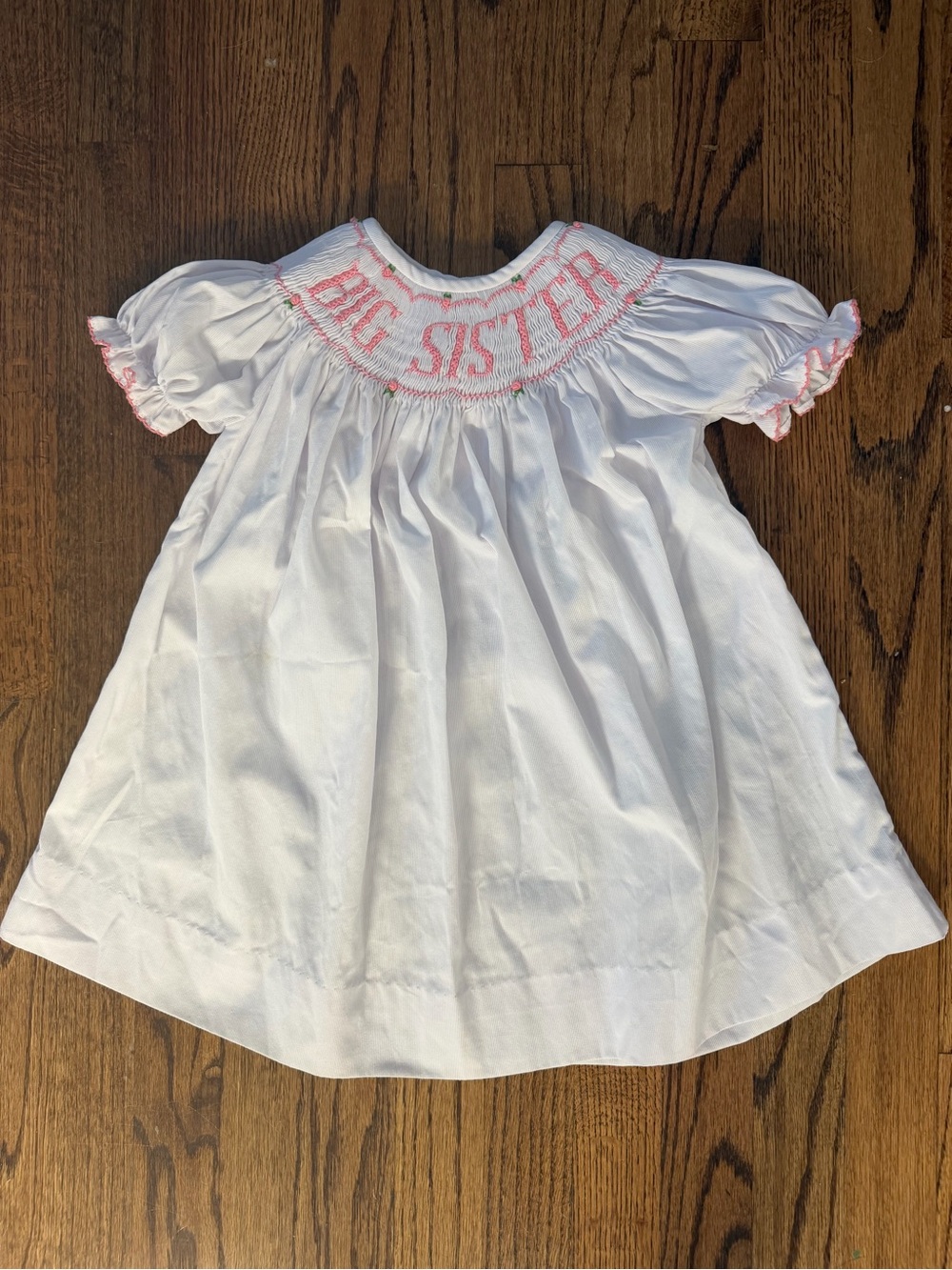 Cecil & Lou Big Sister Smocked Dress